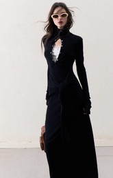 Long Sleeve Polo Dress